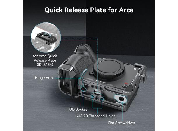 SmallRig 4183 Cage For Sony FX30 / FX3 Cage for Sony FX3/30 Ny utgave 