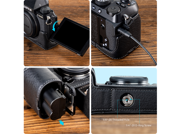 SmallRig 4232 Half Case Fujifilm X-S20 Half Case for Fujifilm X-S20 