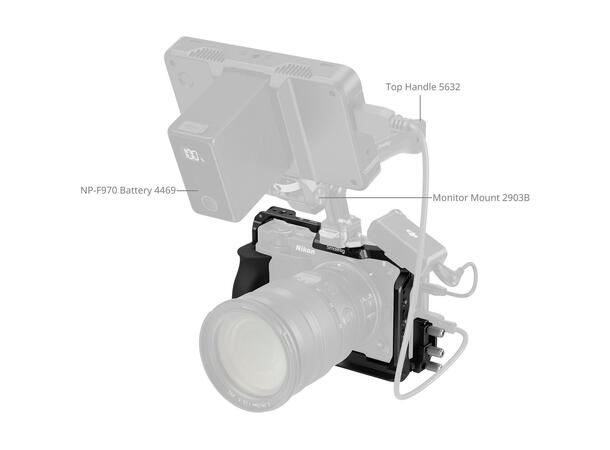 SmallRig 5467 Cage for Nikon ZR Cage for Nikon ZR 