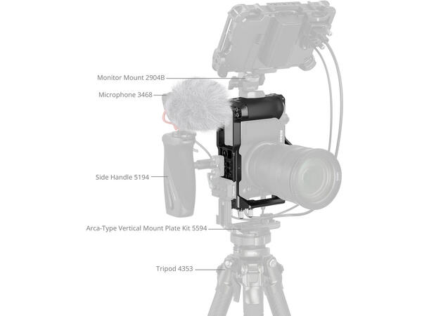 SmallRig 5467 Cage for Nikon ZR Cage for Nikon ZR 
