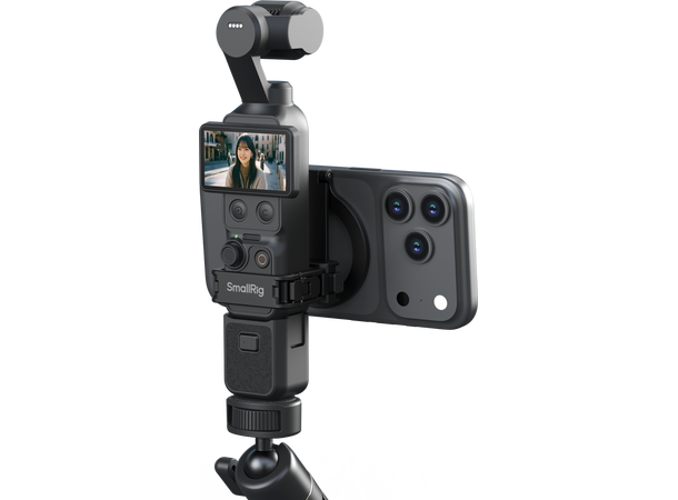 SmallRig 6004 Attachable Support for DJI Osmo Pocket 4 and Mobile Phones 