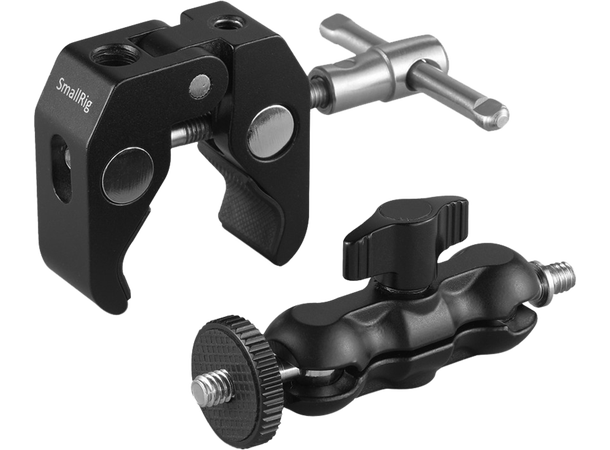 SmallRig Multi-functional Crab-Shaped Clamp w/ Ballhead Magic Arm 