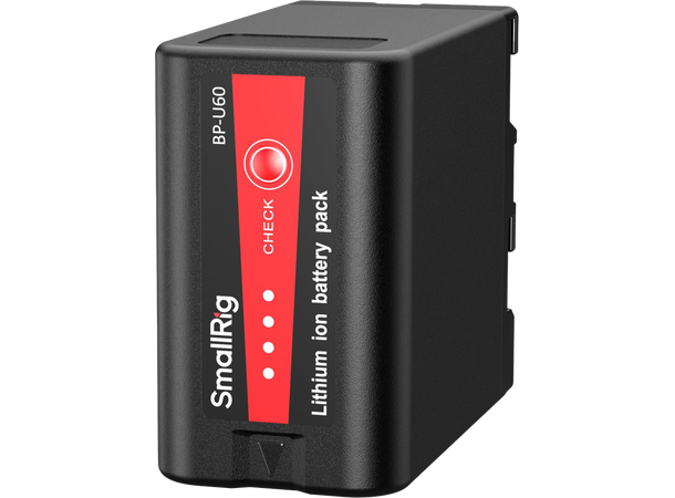 Smallrig 4670 BP-U60 Camcorder Battery Oppladbart Kamera Batteri 