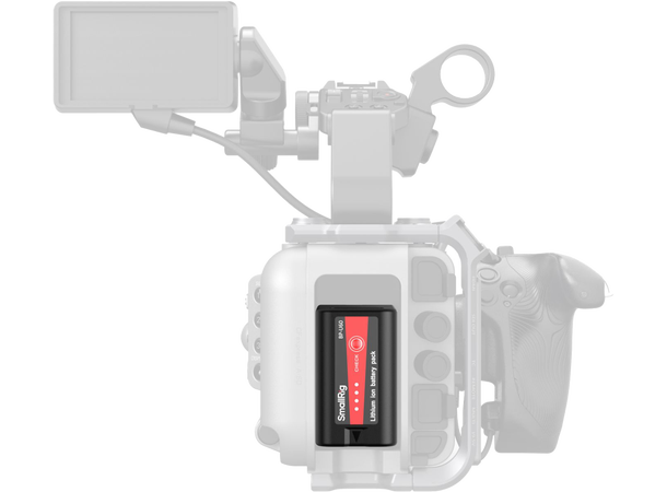 Smallrig 4670 BP-U60 Camcorder Battery Oppladbart Kamera Batteri 