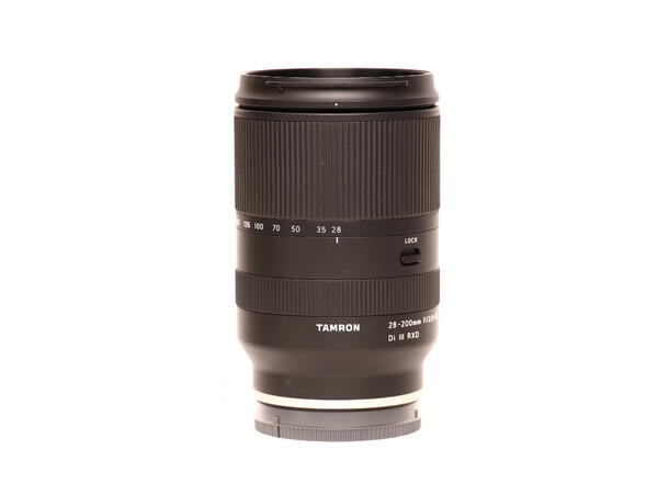 Tamron 28-200mm f/2.8-5.6 Di III, BRUKT BRUKT, Se beskrivelse, for Sony E 