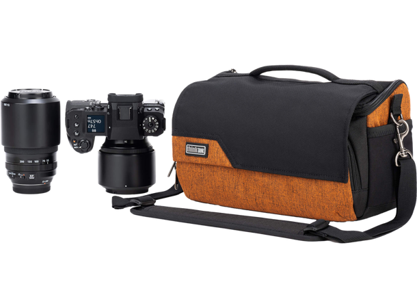 Think Tank Mirrorless Mover 25 V2 Orange Praktisk skulderveske for systemkamera