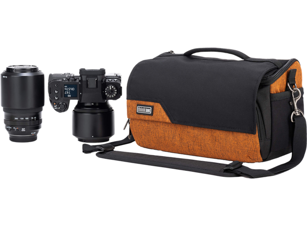 Think Tank Mirrorless Mover 25 V2 Orange Praktisk skulderveske for systemkamera 