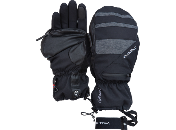 Vallerret Skadi Zipper LRS Vott XXL Fotohanske/vott for ekstra kalde forhold 