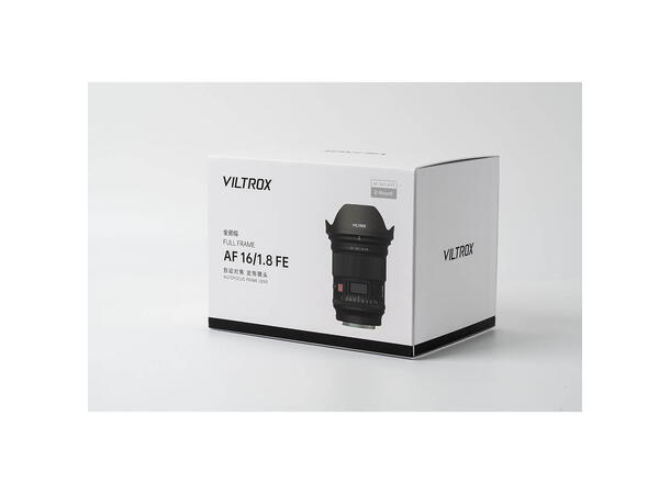 Viltrox AF 16mm F1.8 For Sony E-Mount Fullformat 
