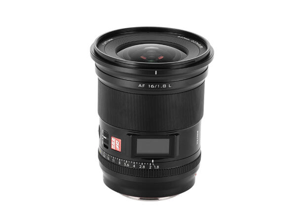 Viltrox AF 16mm F1.8 L Mount Fullframe Vidvinkel med banebrytende presisjon 