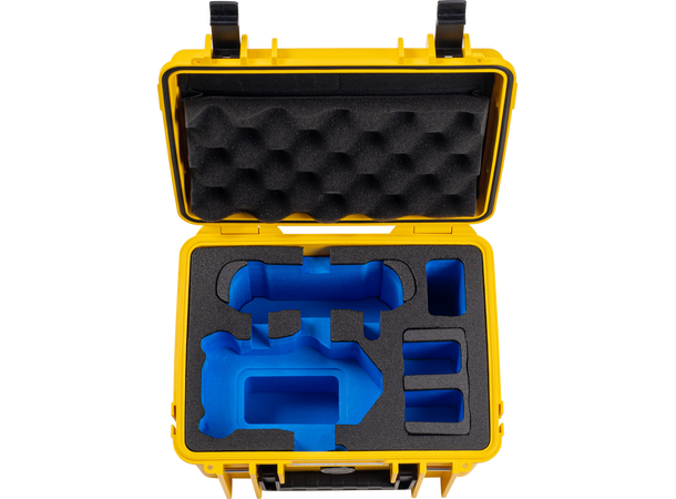 B&W Outdoor Cases 2000 - DJI Mini 5 Pro Solid hardcase for drone, Gul farge 