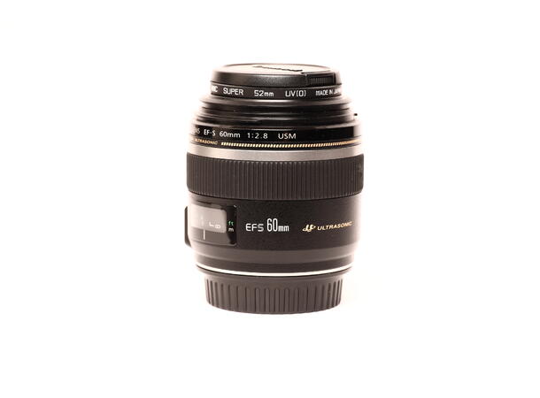 Canon EF-S 60mm f/2.8 USM, BRUKT BRUKT, Se beskrivelse 