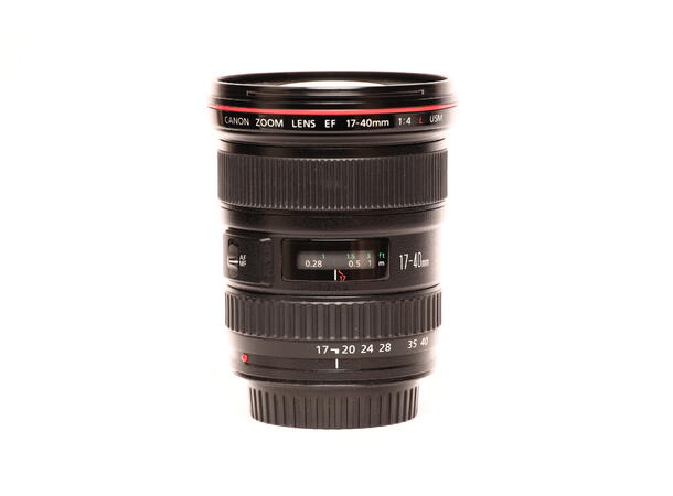 Canon EF 17-40mm f/4 L USM BRUKT BRUKT, Se beskrivelse 