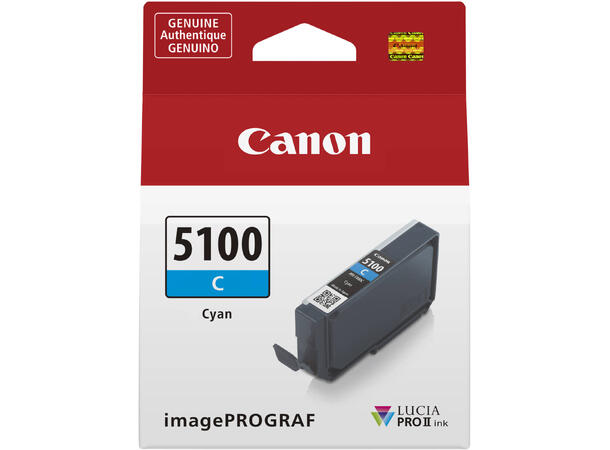 Canon PFI-5100 Cyan For: Canon imagePROGRAF PRO-310 