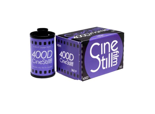 CineStill 400D Dynamic Versatile 135-36 Finkornet fargefilm, 400 ASA