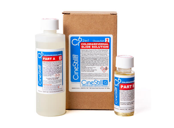 CineStill CR6 'Color&Reversal' 2-in-1 Liquid. Fremkaller for E6 
