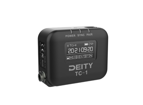 Deity TC-1 Timecode Device Double kit 2x Tidskode sender/mottaker og kabler 