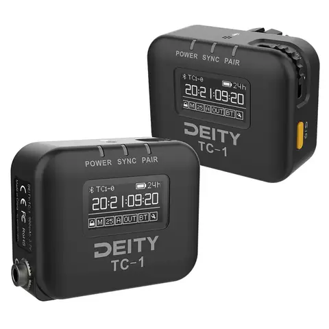 Deity TC-1 Timecode Device Double kit 2x Tidskode sender/mottaker og kabler