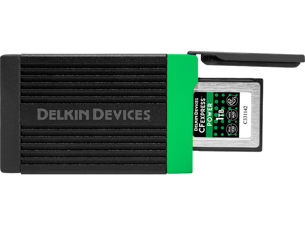 Delkin Cardreader CFexpress Aluminum Minnekortleser for C-express Type-B 