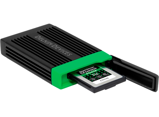 Delkin Cardreader CFexpress Aluminum Minnekortleser for C-express Type-B 