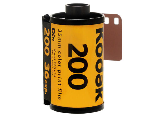 Eastman Kodak Gold 200 135-36 3pk 3 pakning fargefilm, 200 ISO, 36 bilder 