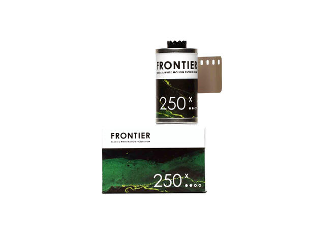 Frontier Motion Picture Film 250X 135-36 Klassisk S/H-film. 250ASA 