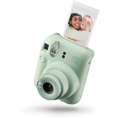 Fujifilm Instax Mini 12 Mint Green Kompakt instantkamera. Best i test!