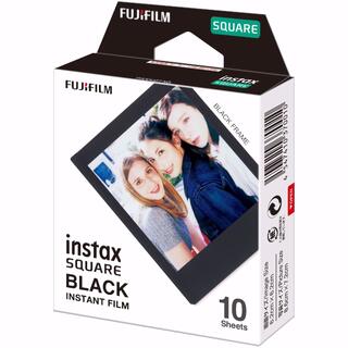 Fujifilm Instax Square Film Black Frame 10 bilder, fargefilm til Fuji Instax SQ