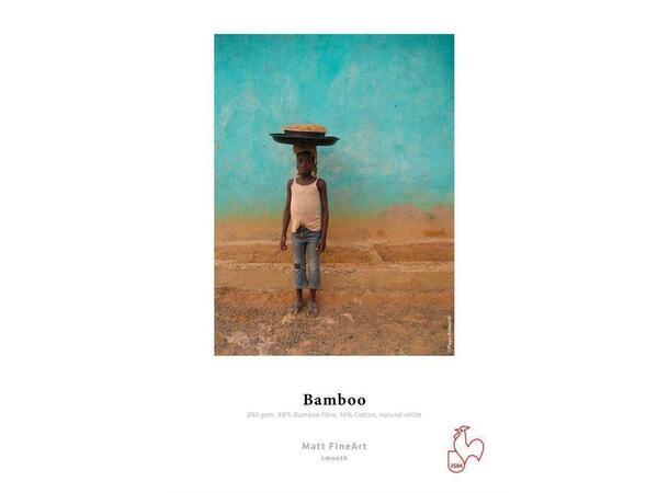 Hahnemühle Bamboo White matt A3+ 25 ark 290 gsm, 90% Bamboo fibre, 10% Cotton. 