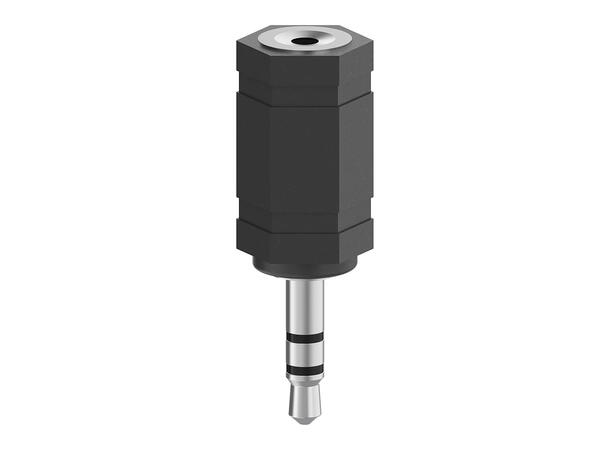 Hama adapter audio 2,5 hun til 3,5 han Stereoadapter 