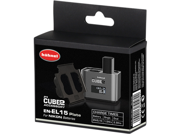 Hähnel ProCUBE 2 Erstatningsplate Plate for Nikon EN-EL15 Battery 