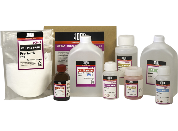 Jobo ECN-2 Developing Kit 2,5 L Kit for fremkalling Motion Picture Film 