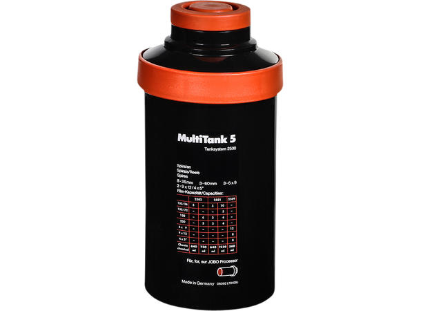 Jobo Multi Tank 5 uten Magnet Tank for fremkalling av film 