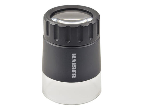 Kaiser 4,5x Lupe - Fokuserbar Lett og robust forstørrelsesglass 