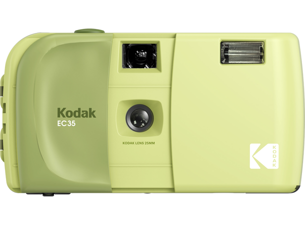 Kodak EC35 kamera m/Kodak film. Grønn Inkludert 24 bilder Kodakfilm 