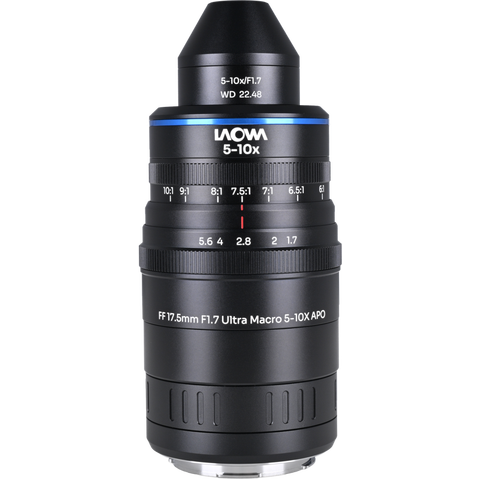 Laowa Aksen 17.5mm F/1.7 - 5-10x Ultra Makro APO - L-fatning