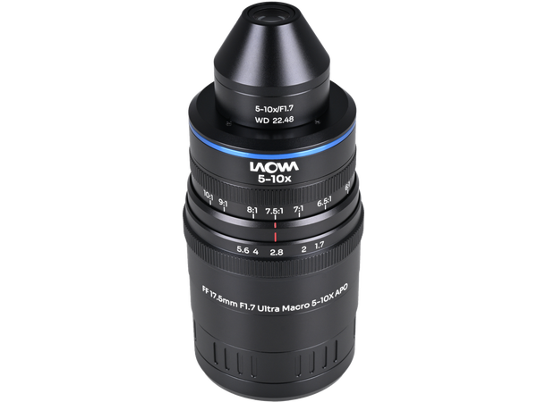 Laowa Aksen 17.5mm F/1.7 - 5-10x Ultra Makro APO - L-fatning 