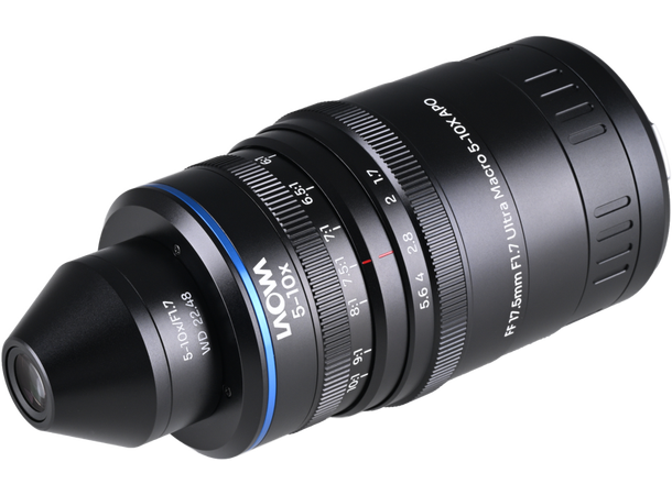 Laowa Aksen 17.5mm F/1.7 - 5-10x Ultra Makro APO - L-fatning 