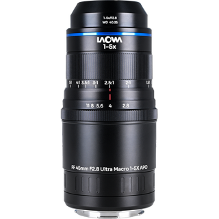 Laowa Aksen 45mm F/2.8 - 1-5x L Ultra Makro APO - L-fatning