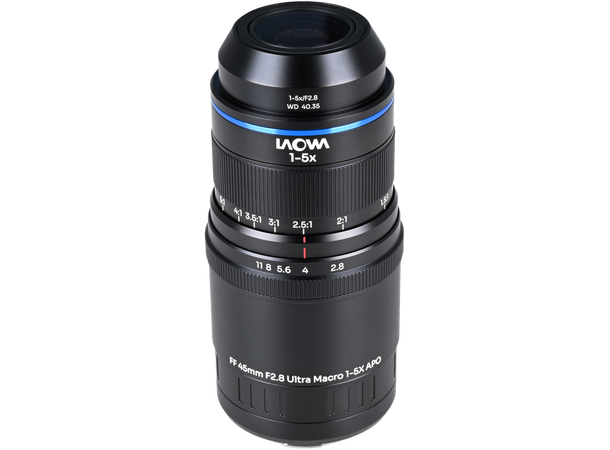 Laowa Aksen 45mm F/2.8 - 1-5x Ultra Makro APO - L-fatning 