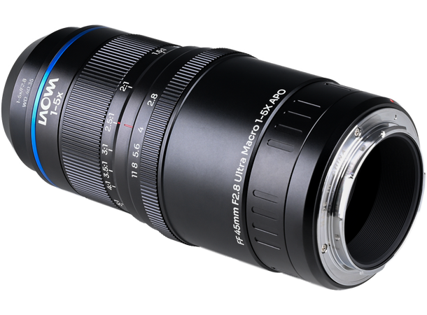 Laowa Aksen 45mm F/2.8 - 1-5x Ultra Makro APO - L-fatning 
