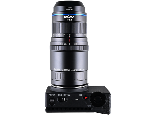 Laowa Aksen 45mm F/2.8 - 1-5x Ultra Makro APO - L-fatning 