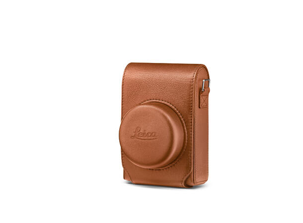 Leica kameraveske med reim til D-Lux 8 Flott veske med reim til D-Lux 8, Cognac 