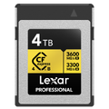 Lexar CFexpress 4.0 Pro Gold 4TB Type B R3600/W3300