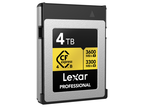 Lexar CFexpress 4.0 Pro Gold 4TB Type B R3600/W3300 