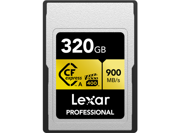 Lexar CFexpress Pro Type A 320 GB, R900/W800