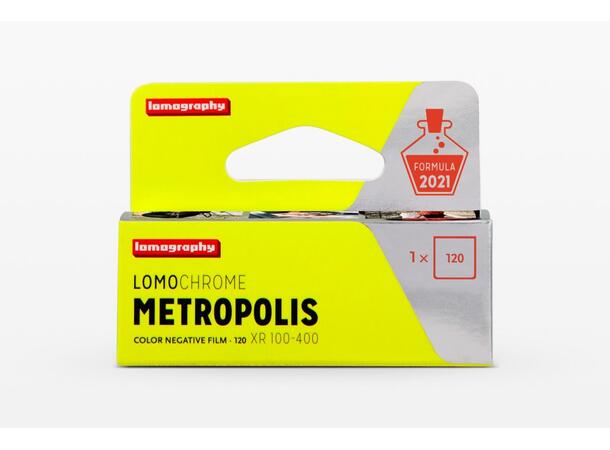 Lomography LomoChrome Metropolis 120 XR 100-400, Negativ fargefilm, 2021 ver. 