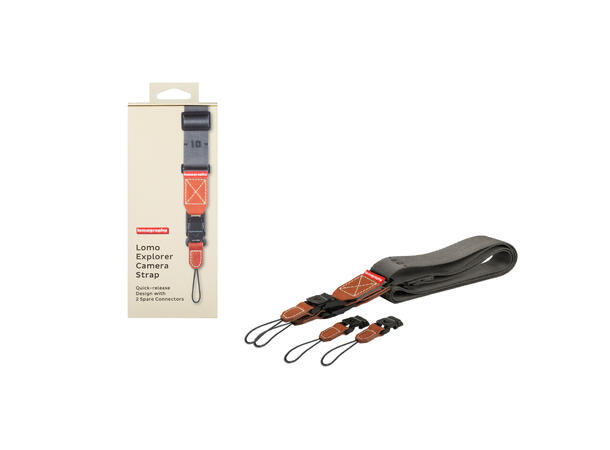 Lomography Lomo Explorer Camera Strap Komfortabel og praktisk nakkereim 
