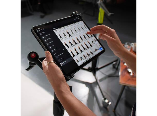 Manfrotto TetherGear Nettbrettholder Støtter nettbrett mellom 9"- 13" 