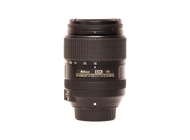Nikon 18-300mm 1:3.5-6.3G ED VR BRUKT BRUKT, Se beskrivelse 
